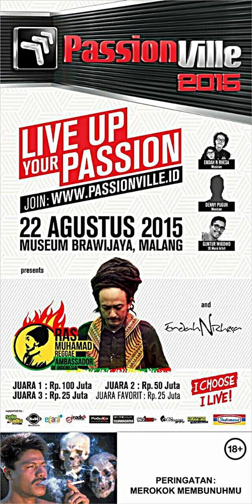 Passion Ville 2015 'Live Up Your Passion' | 22 Agustus 2015, Museum Brawijaya by @Diplomat_Mild w/<a href="/RasMuhamadRI/">Satryo Ras Muhamad</a>