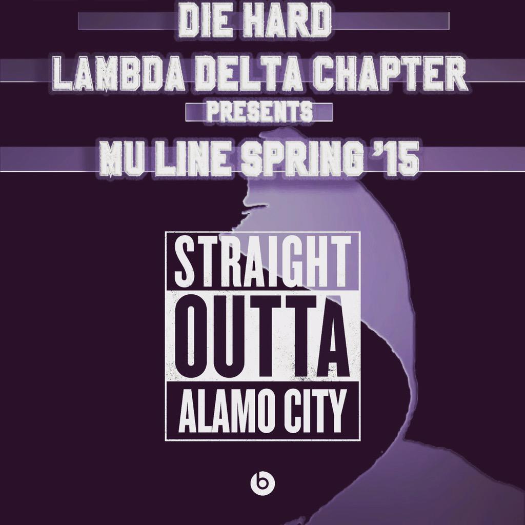 AlamoCityBetas's tweet image. 16 days 22 hours &amp;amp; 17 minutes! September 4, 2015! UC Ballroom! 8:06 pm #MuLine #Spr15 #alamocitybetas #diehard