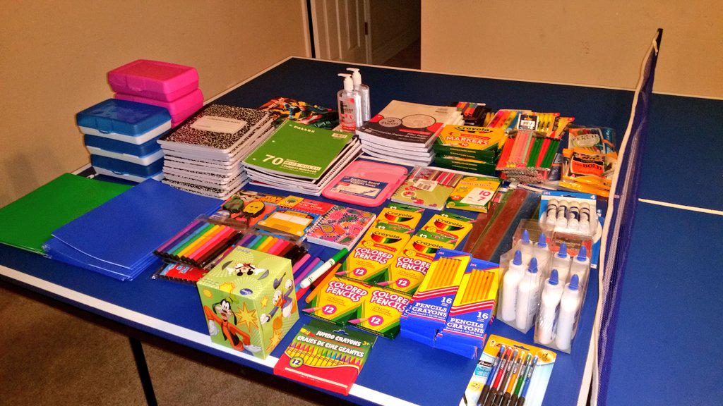 CPS923's tweet photo. Tonight @TallyRotaract raised $200 worth of school supplies for Bond Elementary. Can't be any prouder! Thx everyone! http://t.co/mI078LAQP6