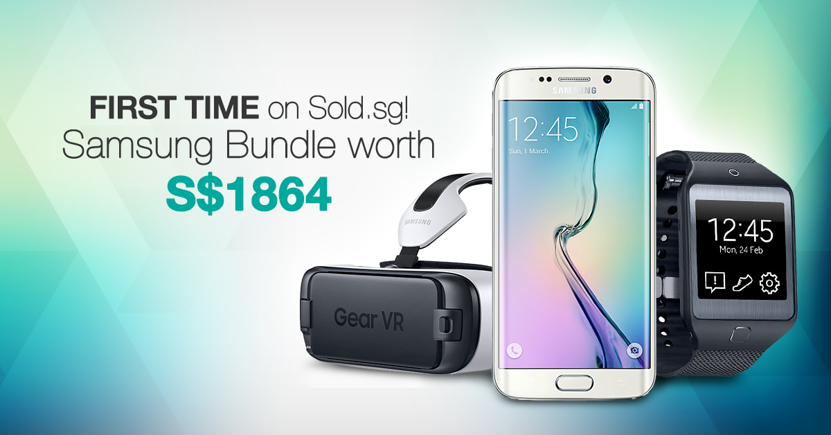Get the latest Samsung products in one handy bundle. Get it at a fraction of its RRP over at ow.ly/R4Jrd !