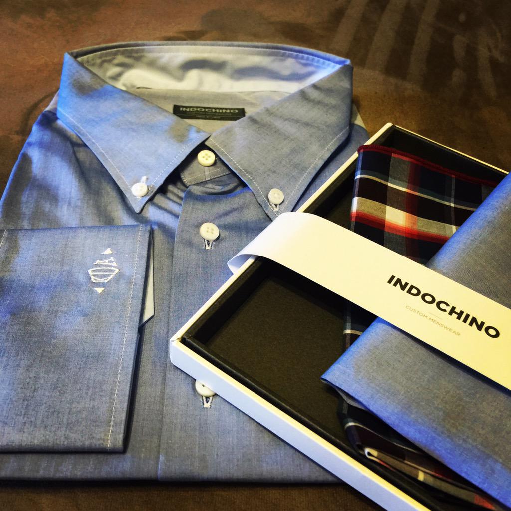 KenzoAndres's tweet photo. @indochino Always exciting when it arrives! I appreciate the speedy assistance during my ordering mishaps! #indochino http://t.co/t9LjPlmec7
