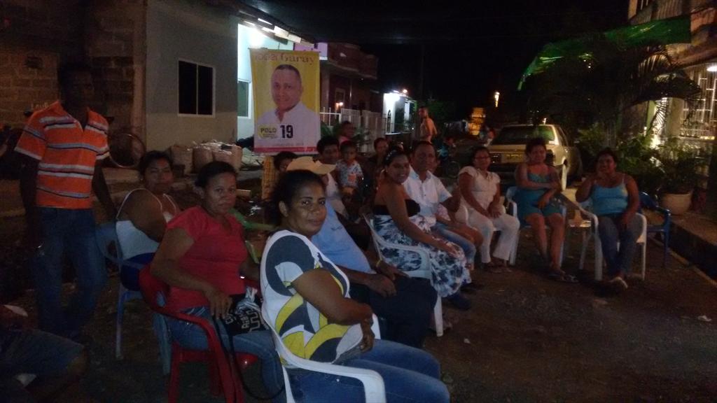 Acompañado de mis amigos y seguidores de Garay es garantía para Montería polo # 19 pa' lante