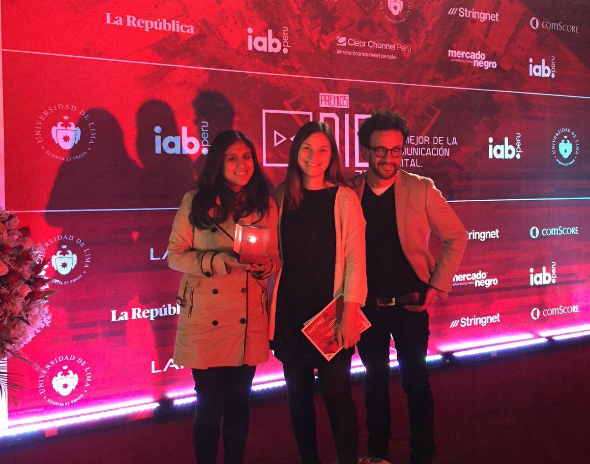 Pierina_Papi's tweet image. El 2014 fue el 2do puesto y este año tocó el 1ro en “Spot y Vídeo Online” con “Un Día Pacífico” #PremiosDIGI2015