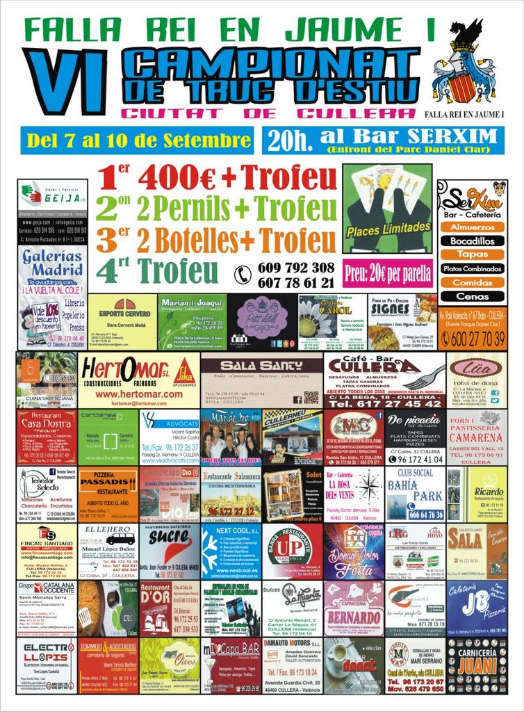 Del 7 al 10 de setembre al serxim!!! Animeu-se!