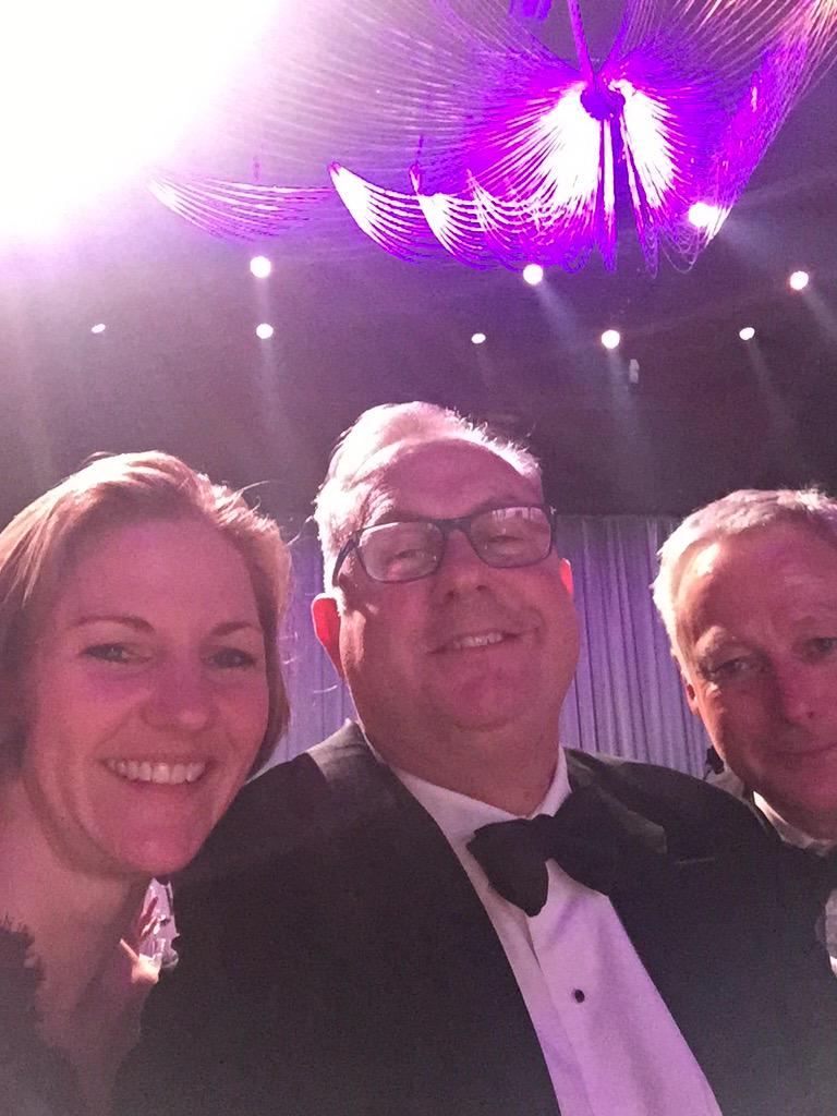 Great to be here with MLC tonight nominated for Insurance pany of the Year picitter mEjlv8Fki7
