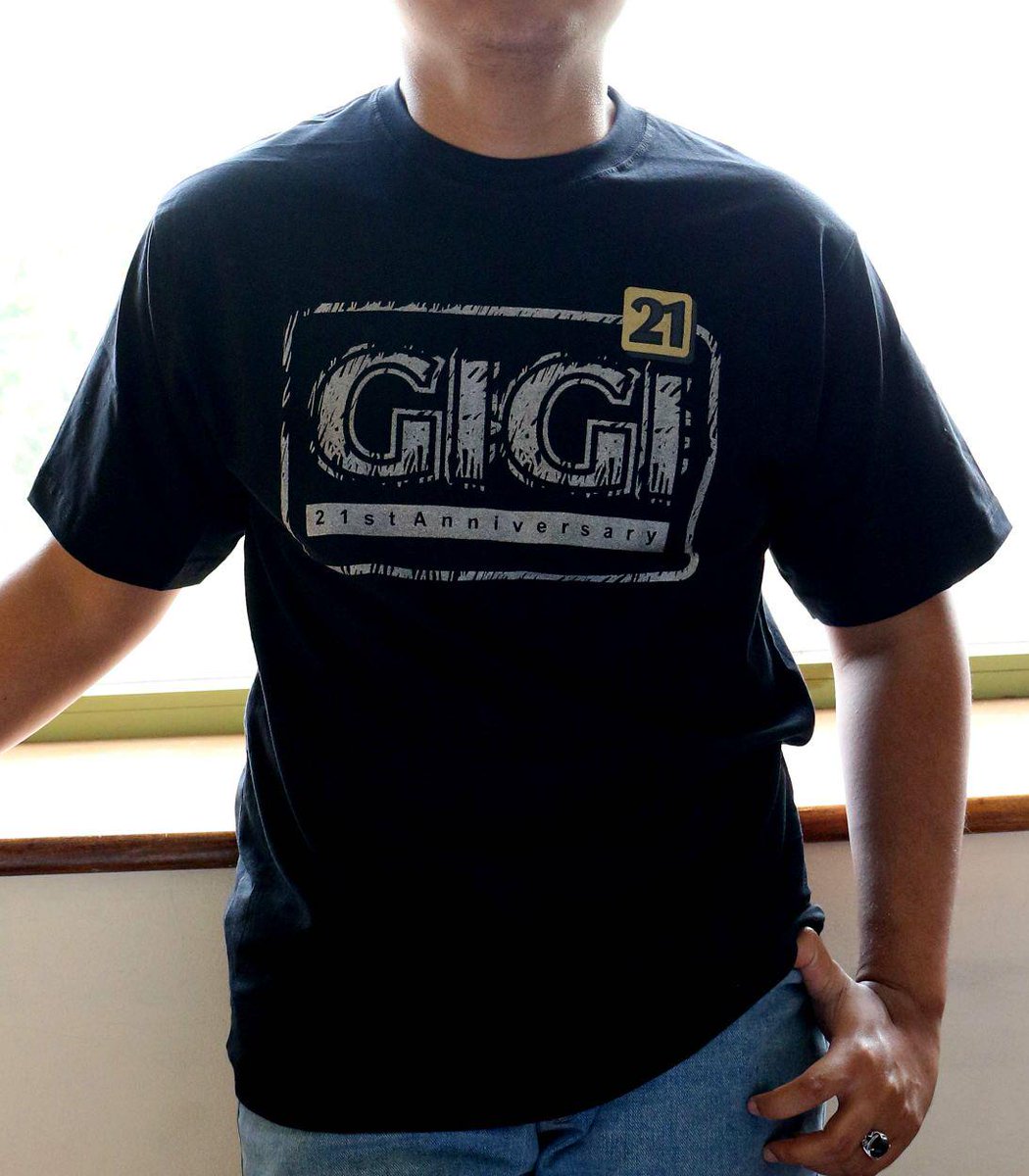 RT <a href="/GIGImerchandise/">GIGI merchandise</a> T-shirt GIGI 21 square sms/whatsapp: 081809506161 | 100rb (blm tmsk ongkir) | male size only