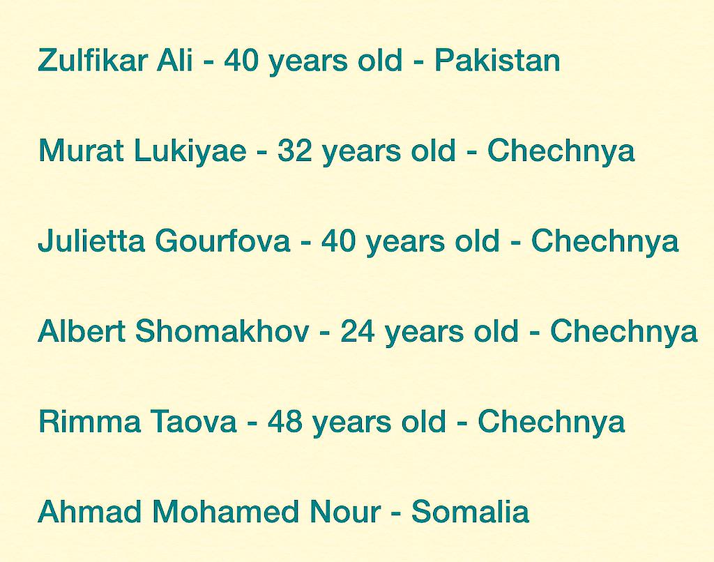 elitanifadi's tweet photo. We'll never forget members of @IRWorldwide family who fell while on duty #RememberAidWorkers #ShareHumanity #WHD2015 http://t.co/28uuHerYqx