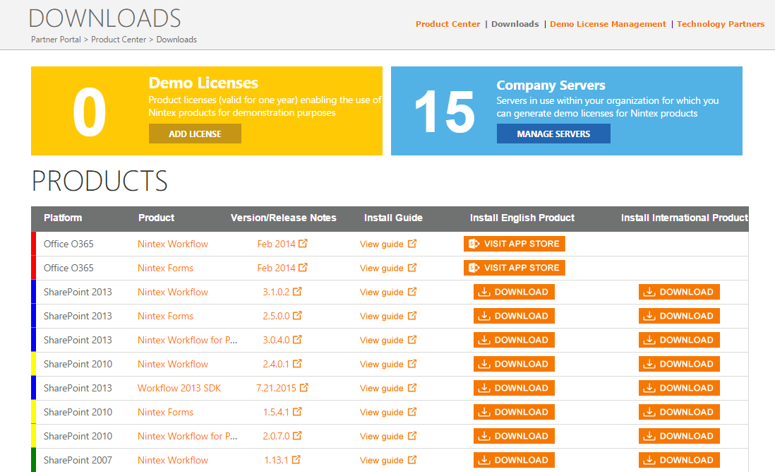 nintexpartner's tweet photo. Stay up to date on the latest version of Nintex products on Partner Central: http://t.co/iXRGPv4HS0 http://t.co/Gr2BZ0H9HC