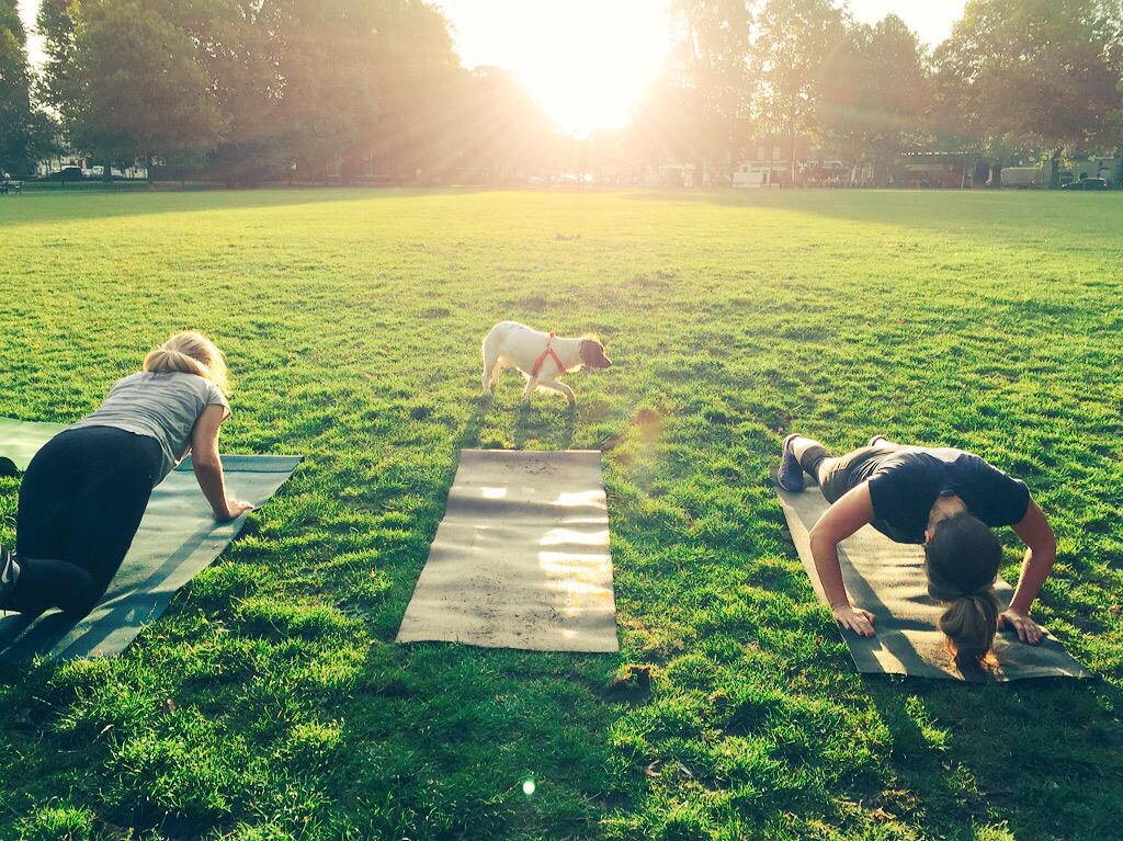 lucindapikkat's tweet photo. Early session in Parsons Green. Does this mean I can eat whatever I want today? :) #eelbrook #PT #groupsess #fitness http://t.co/UaaW3Mkf3R