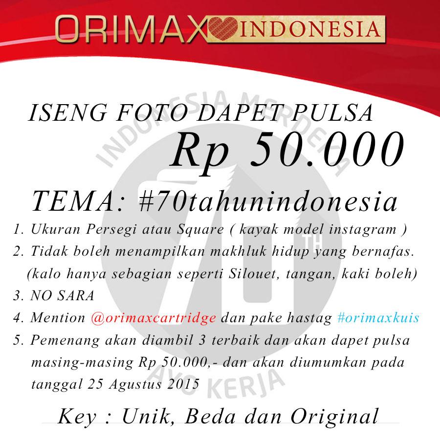 orimax_id's tweet photo. YUKKK IKUTAN BIAR DAPET PULSA #orimax #orimaxkuis
@kuisgratis @infokuis http://t.co/YbvzE8w2gM
