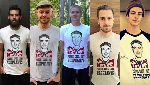 96 elephants killed a day. Extinct: 11 yrs. I'm standing with <a href="/PaulBlackthorne/">Paul Blackthorne</a> &amp; his #PoachEggsNotElephants campaign