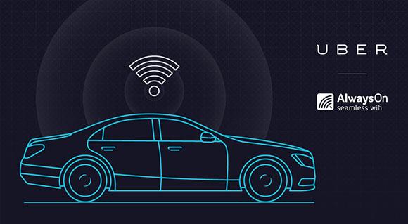 AlwaysOnWiFi's tweet photo. We’re super excited to announce that #AlwaysOnWiFi is test driving with @Uber_RSA! http://t.co/SvJQi12z6c