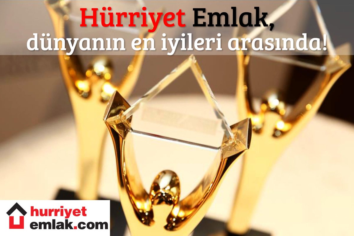 Hurriyetemlak.com, ABD’nin en prestijli ödüllerinden Stevie Awards’dan iki ödülle döndü. bit.ly/1MwDYyY