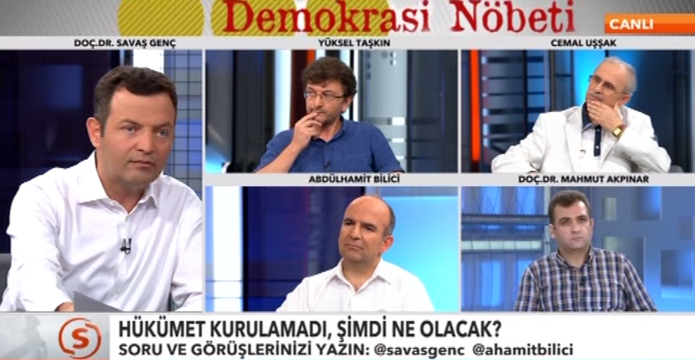 YusufAdogdu's tweet photo. Kaçıranlara dün akşam ki #DemokrasiNöbeti programı https://t.co/yCcTz5ipYK @savasgenc @ahamitbilici @mahmutakpinar1 http://t.co/BU5PD4QJ8a