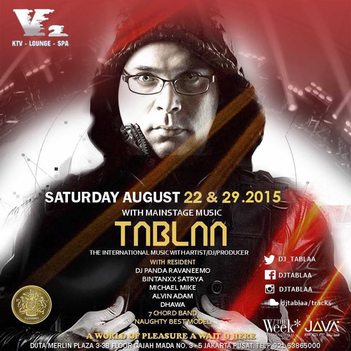 SAT AUG'22"THE MAINSTAGE_ID" <a href="/v2clubjakarta/">v2clubjakarta</a> <a href="/DJ_TABLAA/">丅ᗩᗷᒪᗩᗩ</a> &amp; Many! @EventsUpdate @event_INA @EvenersID @indopagelaran