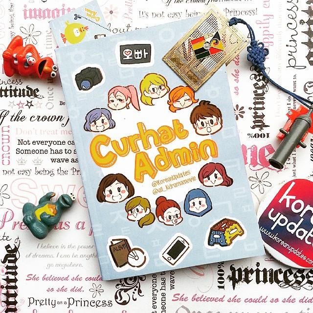 KoreanUpdates's tweet photo. SPECIAL PROMO! Beli buku #CurhatAdmin cuma Rp. 20rb (dr Rp. 49rb) (Blm Ongkir)! + undian berhadiah magnet triplets! http://t.co/5rZa2UlOV0