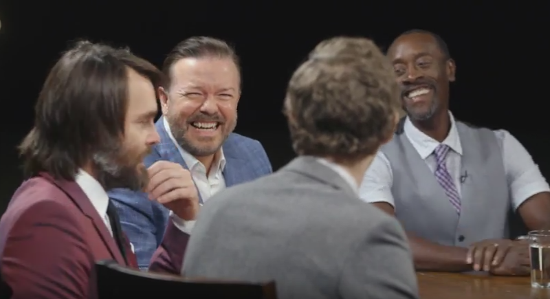 GervaisTwonks's tweet photo. Sneak peek of the 'Comedy Actors' round table featuring Ricky Gervais on @SundanceTV: https://t.co/PfIOqsJ67x http://t.co/YSnTp9uC7f