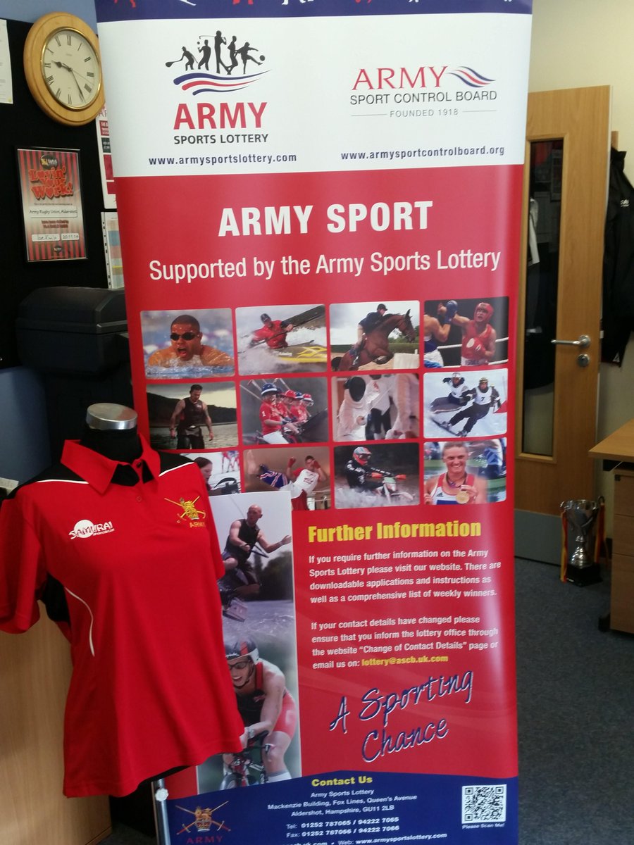 British Army Sport Lottery tweet media