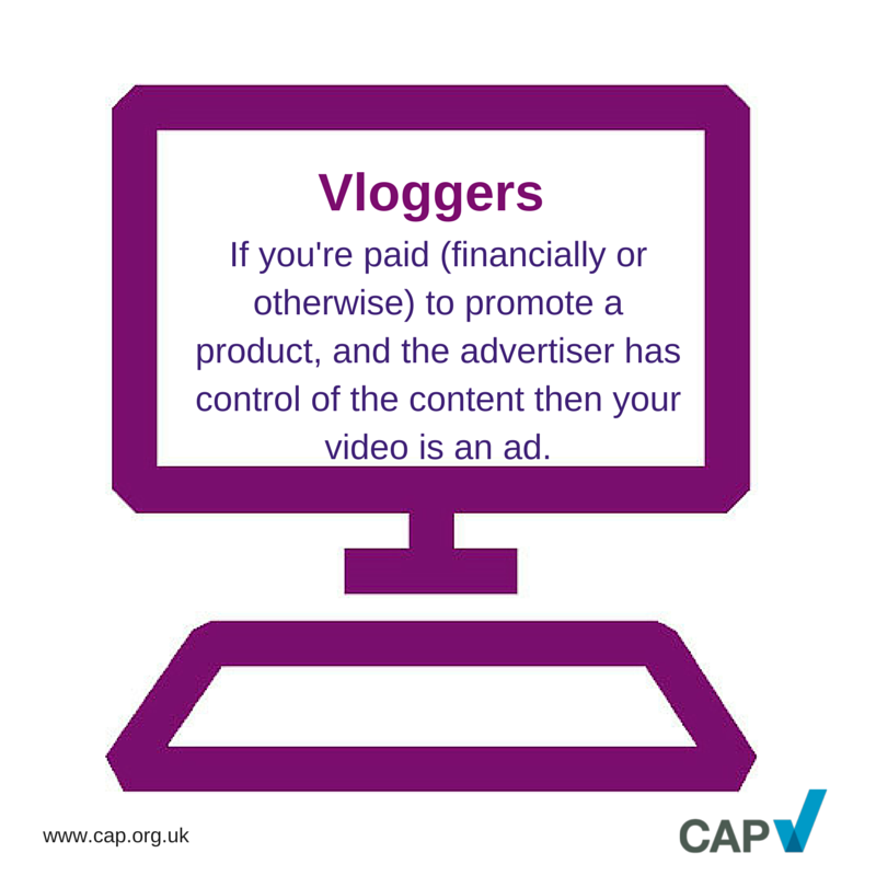 CAP_UK's tweet photo. Our #vlogadvice has example scenarios with practical advice on how the rules apply: https://t.co/3VFLz717Uu http://t.co/p9NNsNaA3D