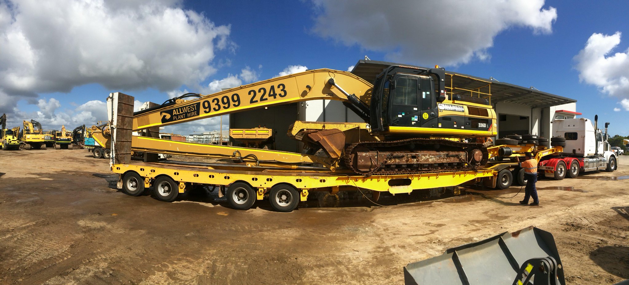 All West Plant Hire on Twitter "36ton longreach excavator!!!!! on