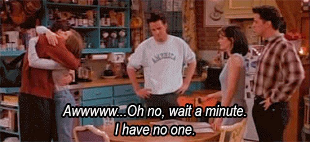 Single life according to Chandler Bing (Happy Birthday Matthew Perry! )  