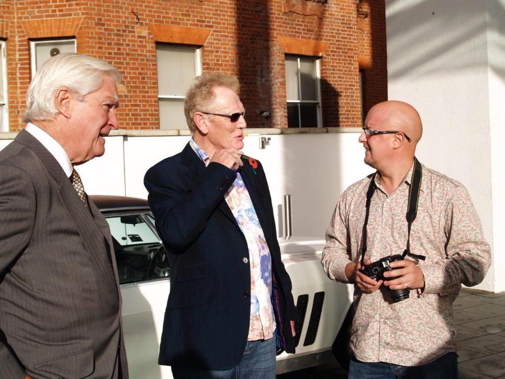 Happy 76th Birthday to Ginger Baker! seen here during his interview with RSC and reunited with a Jensen FF 