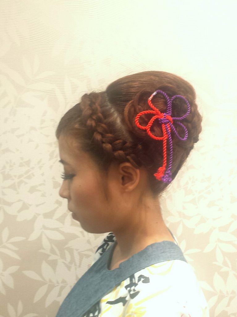 お祭りヘアセット Twitter Search Twitter