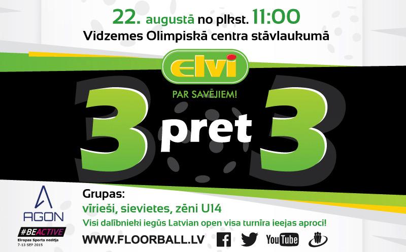 LFS_floorball's tweet image. Nenokavē! Piesakies un piedalies "ELVI 3:3" florbola turnīrā! #florbols #BeActive #TeamUp floorball.lv/lv/2014/jaunum…