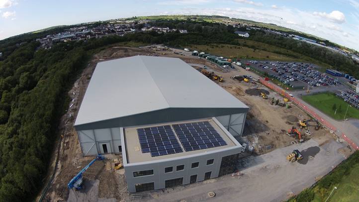 PV installation completed by @solarplants on Plot 3.