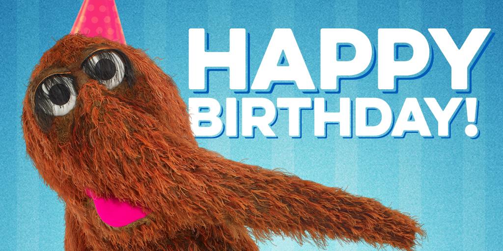 Everyday he's Snufflin'...but especially today! Happy Birthday Mr. Snuffleupagus! We love you!