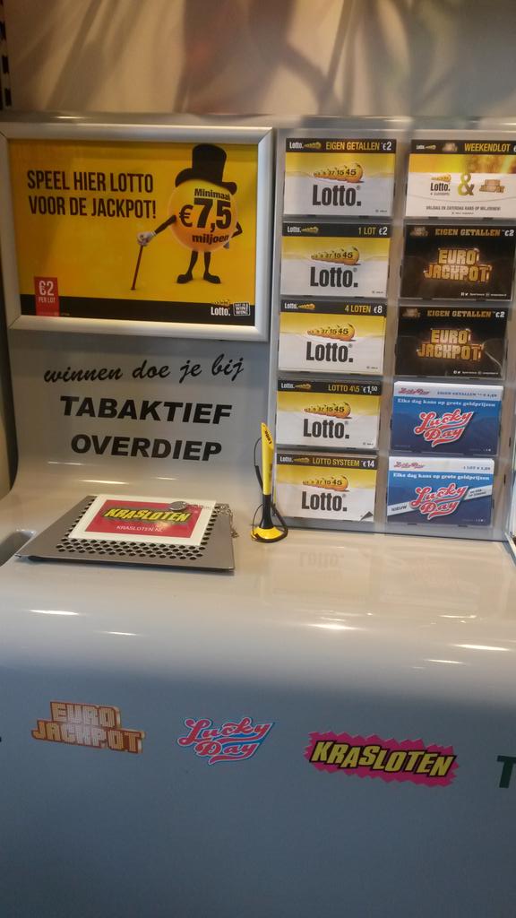 LOTTO SPELEN DOE JE BIJ TABAKTIEF OVERDIEP IN APPINGEDAM
