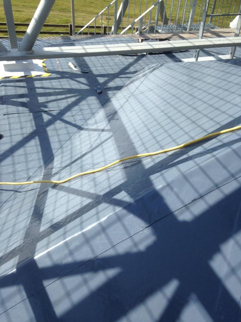Scottish Radar station completed. Well done Dan Russell installer. Another quality roof. Only fifteen left to do