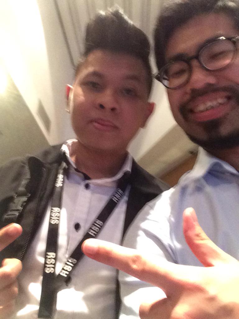 Crew at work at <a href="/RSIS_NTU/">RSIS</a> #WorldHumanitarianDay