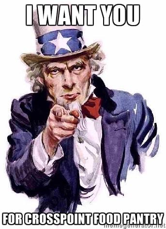 crosspt's tweet image. We're only one week away from our monthly Food Pantry Day! buff.ly/1MueWPv