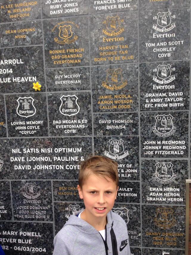 TanGeoffrey's tweet image. mumbro #bornefc Harvey age 10