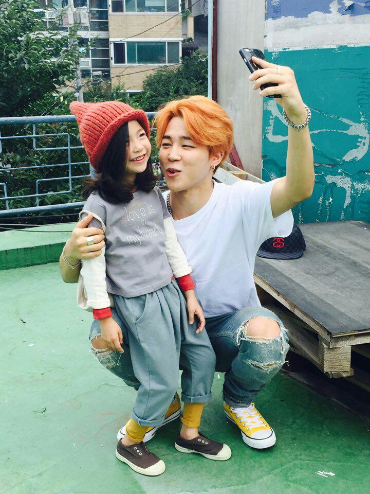 [Picture/Twitter] BTS with Kids Model Lee Nam Gyeong [150819]