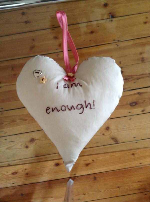 imalwaysenough's tweet image. My client made this for me I love new ways to see &amp;amp; read the words 'I am enough' all over my home-see it &amp;amp; become it