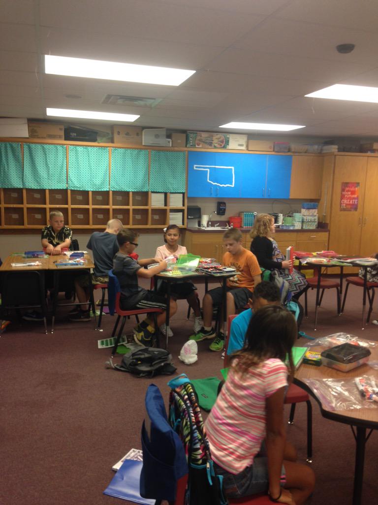 aprilminer20's tweet photo. #swelem #okfirstday Off to a great start! http://t.co/il5tv0fmZc
