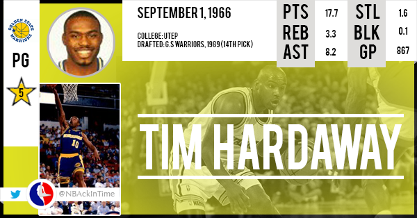Happy Birthday Tim Hardaway      