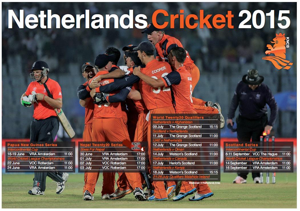 2nd round of WCLC and ICUP announced. NL play <a href="/CricketScotland/">Cricket Scotland</a> <a href="/VoorburgCC/">Voorburg Cricket Club 🏏🏆</a> &amp; <a href="/VRAcricket/">VRA Cricket Amsterdam</a> 
icc-cricket.com/news/2015/medi…