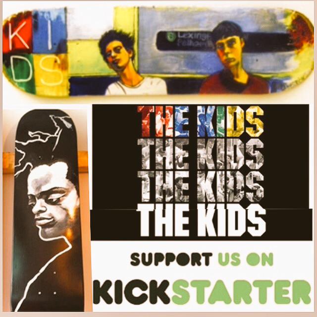 Proud to be a part of this. Go check &amp; support <a href="/TheKidsFilm/">TheKidsFilm</a> kickstarter campaign! One of my custom boards is a reward
