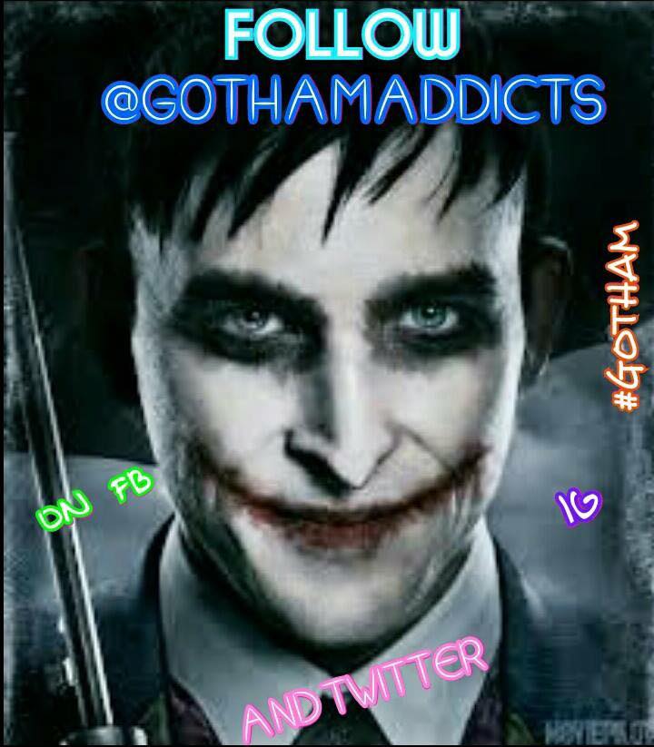MickeyG49's tweet photo. @GothamAddicts needs you! Join us on FB, Twitter & IG http://t.co/a3CFeqy0eA #LetsTalkGotham @robinlordtaylor http://t.co/GVTE4pnX0w