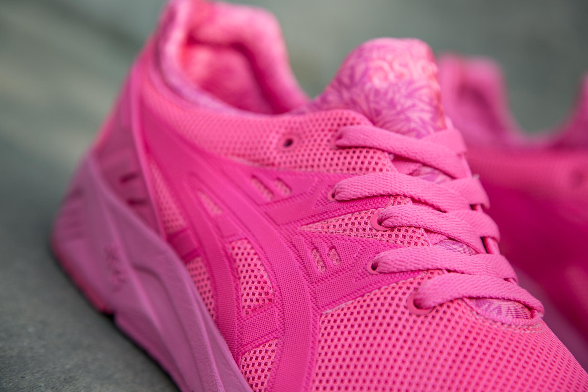 Asics gel-kayano trainer evo neon pink cheap
