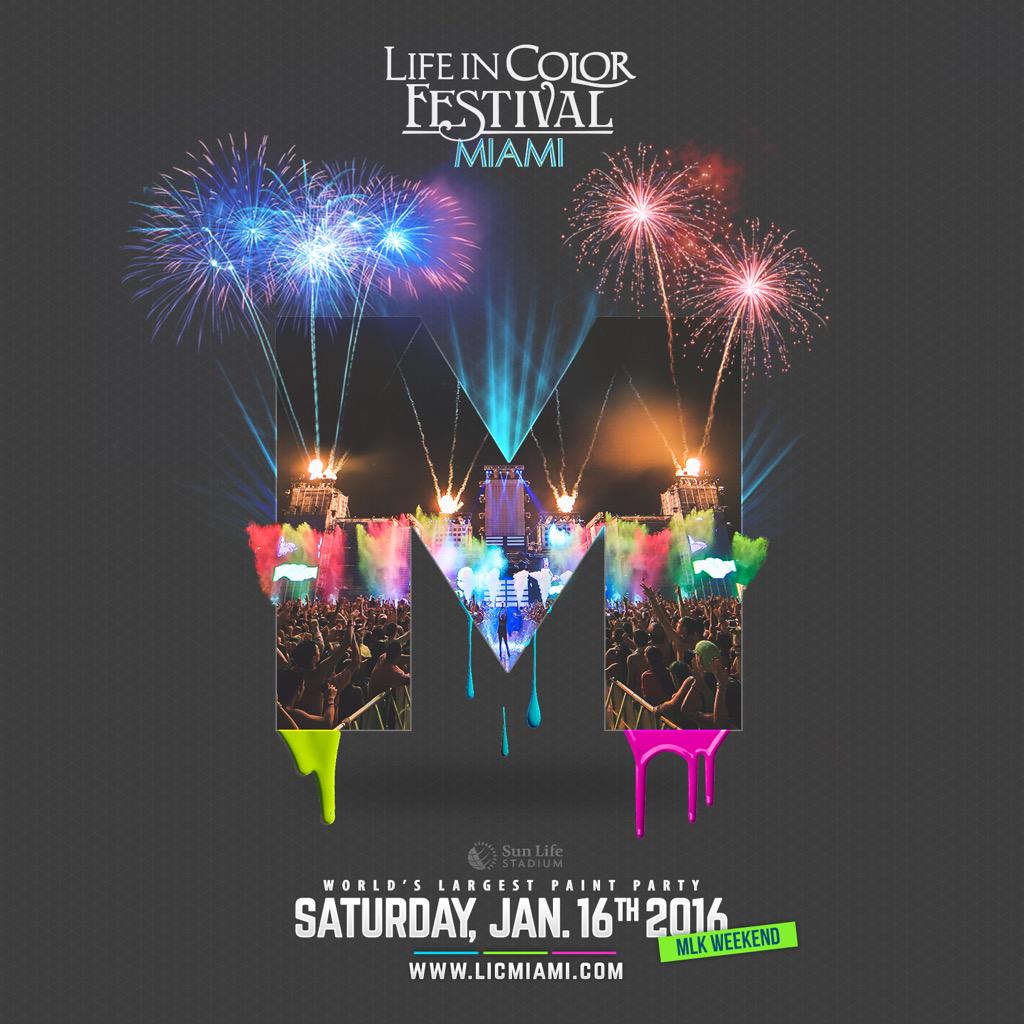 LifeInColorMIA's tweet image. You don't want to miss out on MLK weekend! Tickets are going fast, just use promo code blast and you're all set 🎉😈