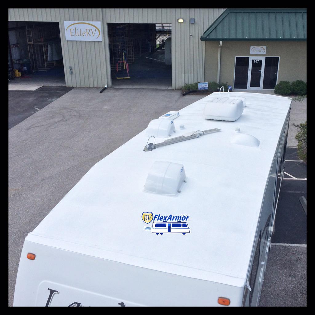 EliteRV_FL's tweet photo. After: #Laredo 

#EliteRV #RV #RVRoof #RVMaintenance #RVFlexArmor #polyurea #roofrepair #rvroofrepair #happyroofing http://t.co/4PjQxYszEk
