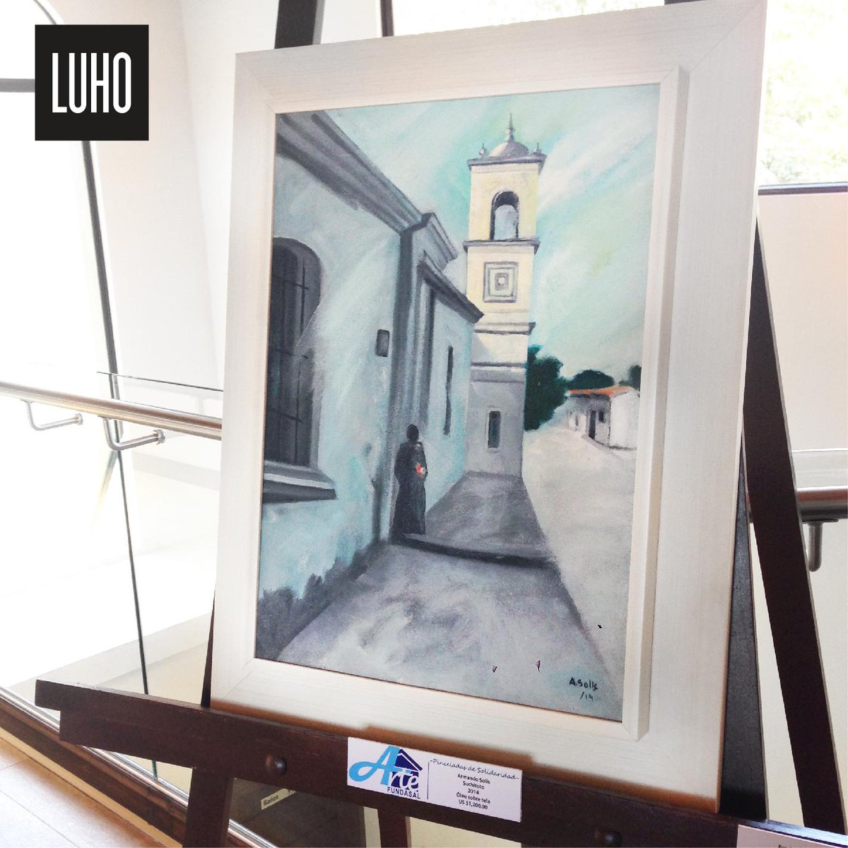 luholife's tweet photo. Al visitarnos podrás disfrutar de la exhibición de dos pinturas del proyecto“Pinceladas de Solidaridad”, por FUNDASAL http://t.co/JQYR5F6Hry