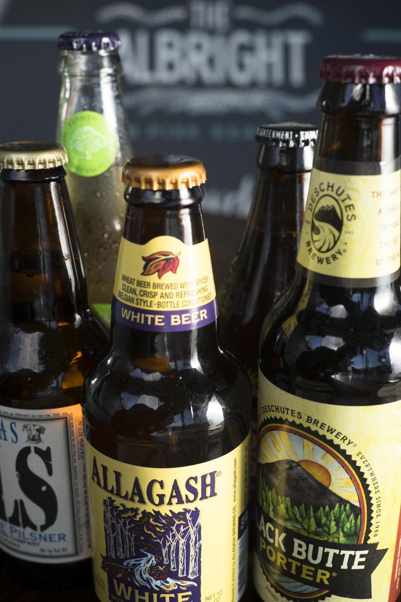 TheAlbrightSM's tweet image. A #drink on the beach is worth a thousand words... #TOAST to beach hair and ocean air! #thealbright