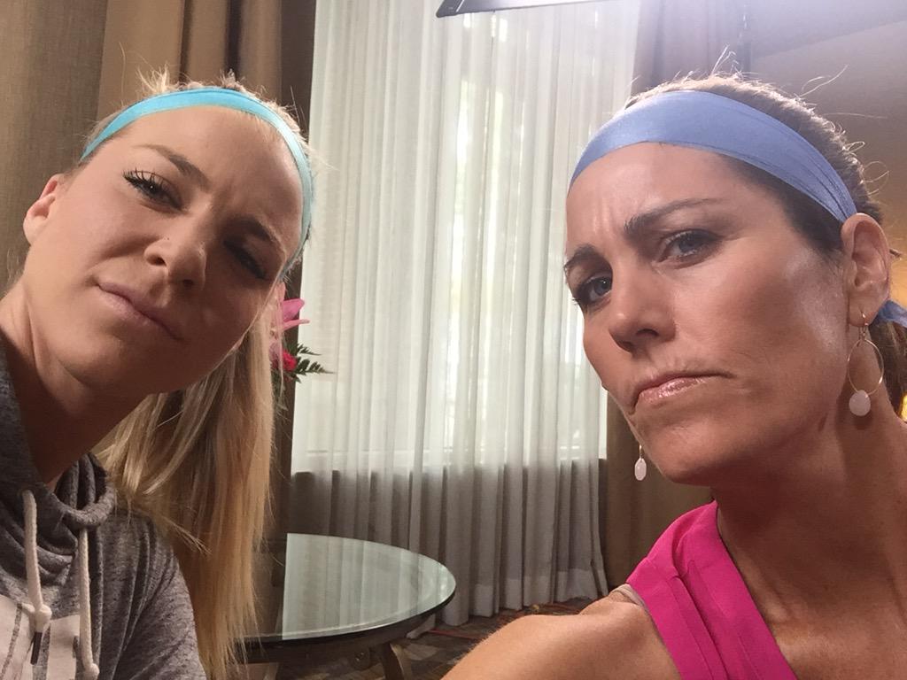 Julie Foudy On Twitter Getting My Game Face Pre Wrap Headband On For Tonites Game W Juliejohnston 7pet On Espn2 Http T Co Ovryebsbf4