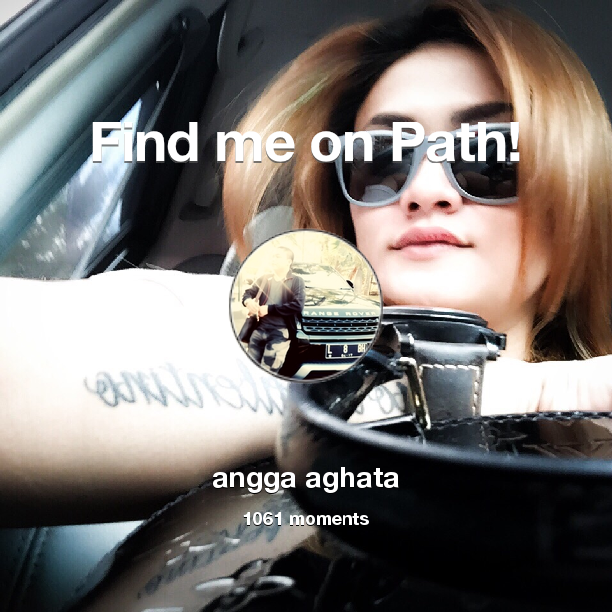 angga_aghata's tweet photo. I've shared 1,061 memories with my friends on #Path - see them now at http://t.co/wMS18biXyy! #thepersonalnetwork http://t.co/dNWhw20Aej