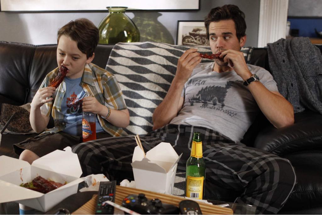 The food that started a weird yet amusing friendship! #aboutaboy #saveaboutaboy